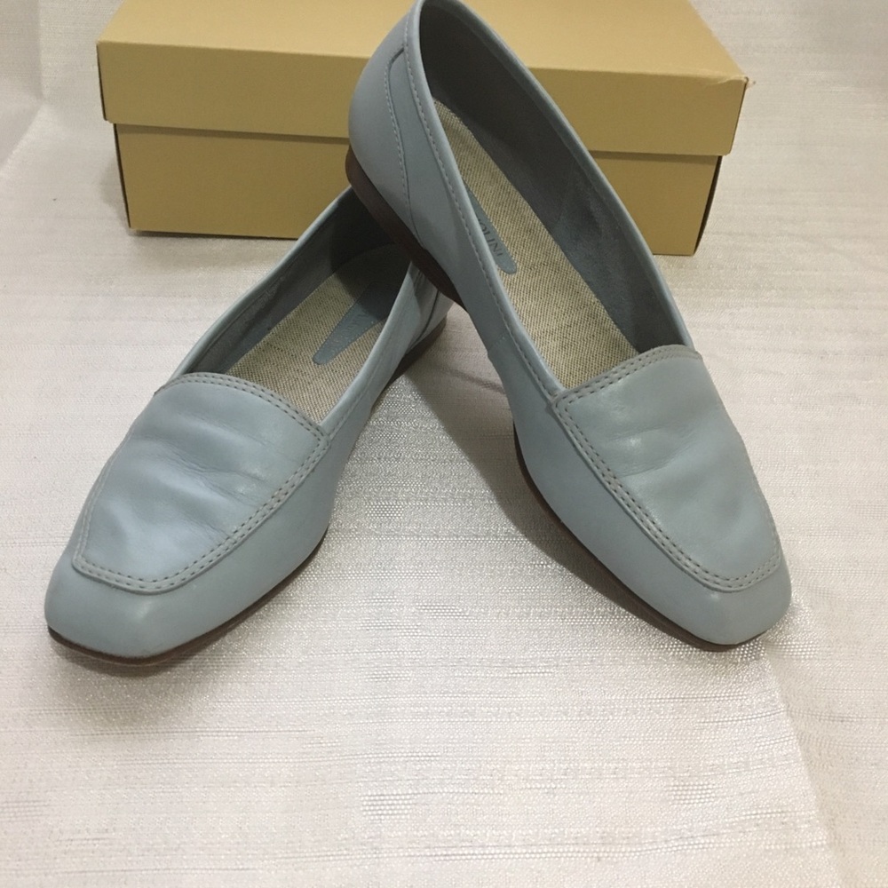 ENZO ANGIOLINI | Liberty Leather Pastel Blue Shoe
